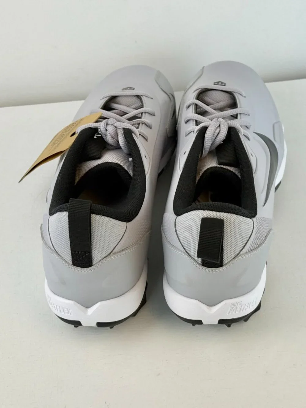 Men's 12 - Nike Force Trout 9 Keystone - Gray Baseball Cleats - FB9728-002